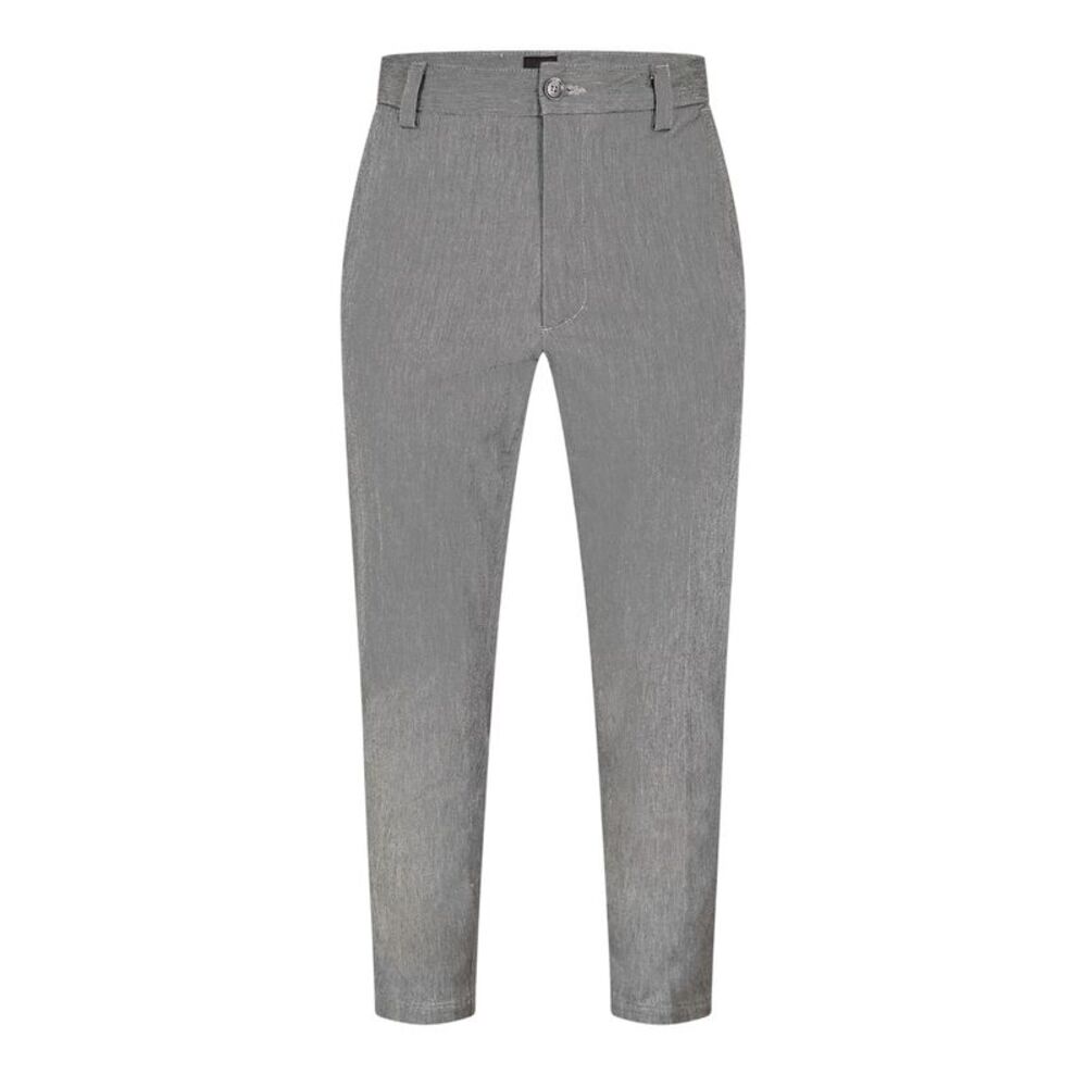 Boss Mens Kent Straight Leg Pants / Silver